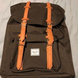 New Herschel Little America Mid Backpack Black